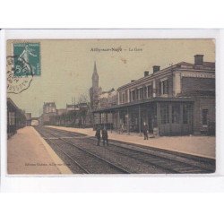 AILLY-sur-NOYE: la gare - état