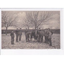 BOUILLANCOURT: chasse à courre - très bon état