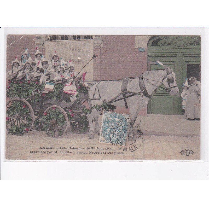 AMIENS: fête enfantine 1907 - état