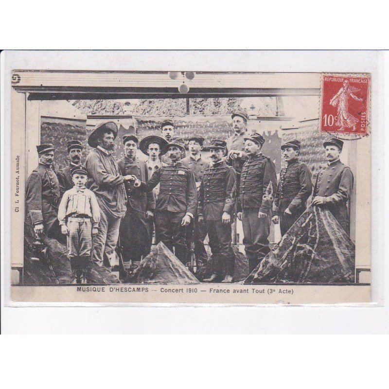 HESCAMPS: concert 1910, france avant tout 3e acte - très bon état