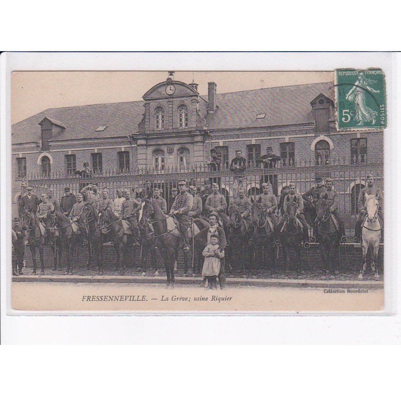 FRESSENNEVILLE: la grève, usine riquier - très bon état