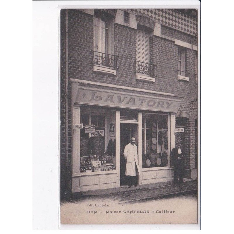 HAM: maison cantelar, coiffeur, lavatory - état