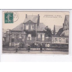 LONGUEVAL: la mairie et l'école des garçons - état