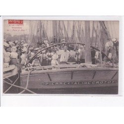 LE CROTOY: pierre et aline, bénédiction du "pierre et aline" - très bon état