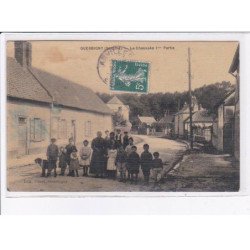 GUERBIGNY: la chaussée 1ere partie - état