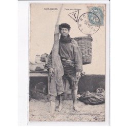 FORT-MAHON: type de pêcheur - très bon état