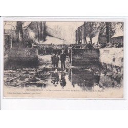 FRESSENNEVILLE: la mare contenant les débris de mobilier de la maison M.E. Riquier - très bon état