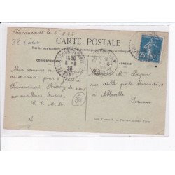 FOUCAUCOURT: mairie, école provisoire - état