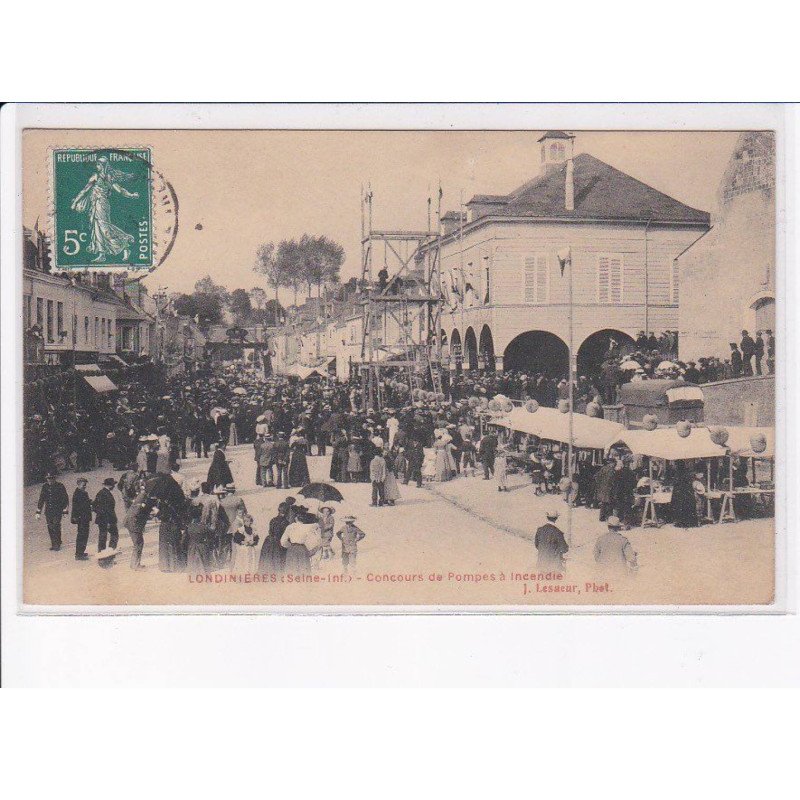 LONDINIERES: concours de pompes à incendie - très bon état