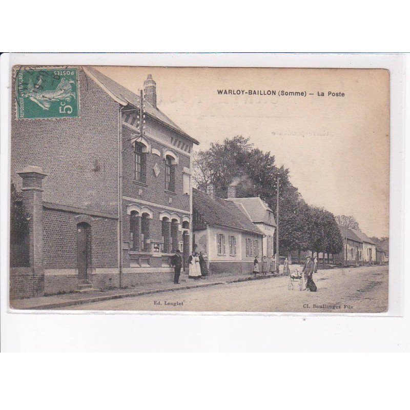 WARLOY-BAILLON: la poste - très bon état