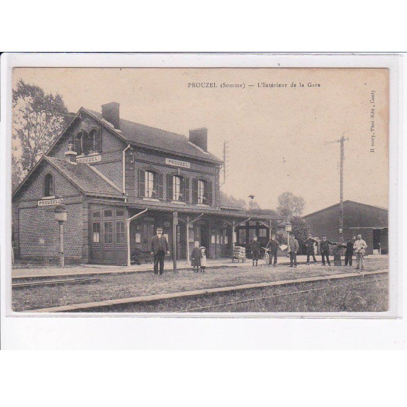 PROUZEL: l'intérieur de la gare - état