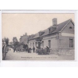 PORT-le-GRAND: la route du crotoy, café de la gare - très bon état