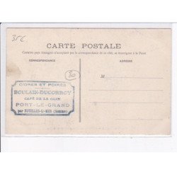 PORT-le-GRAND: la route du crotoy, café de la gare - très bon état