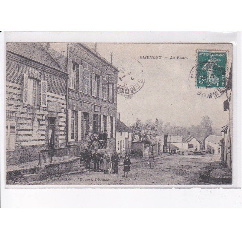 OISEMONT: la poste - très bon état