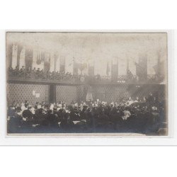 ROUEN : carte photo du congrès socialiste en 1905 - très bon état
