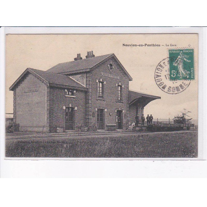 NOUVION-en-PONTHIEU: la gare - très bon état