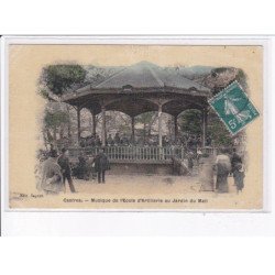 CASTRES: musique de l'école d'artillerie au jardin du mail - état
