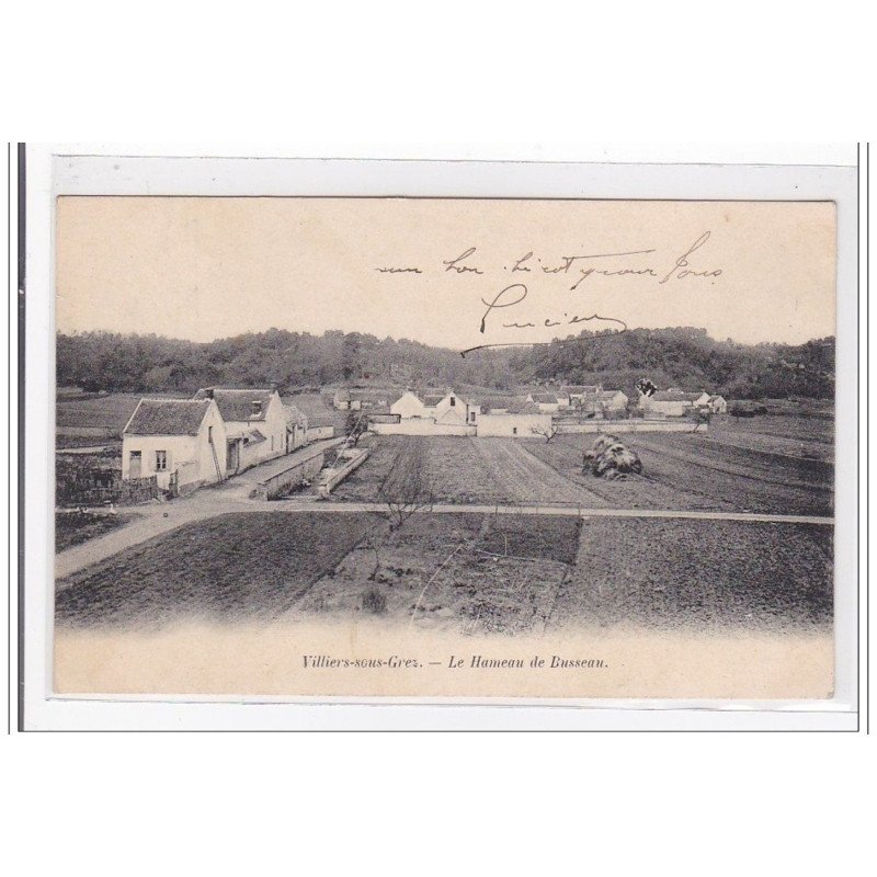 VILLIERS-sous-GRES : le hameau de busseau - tres bon etat