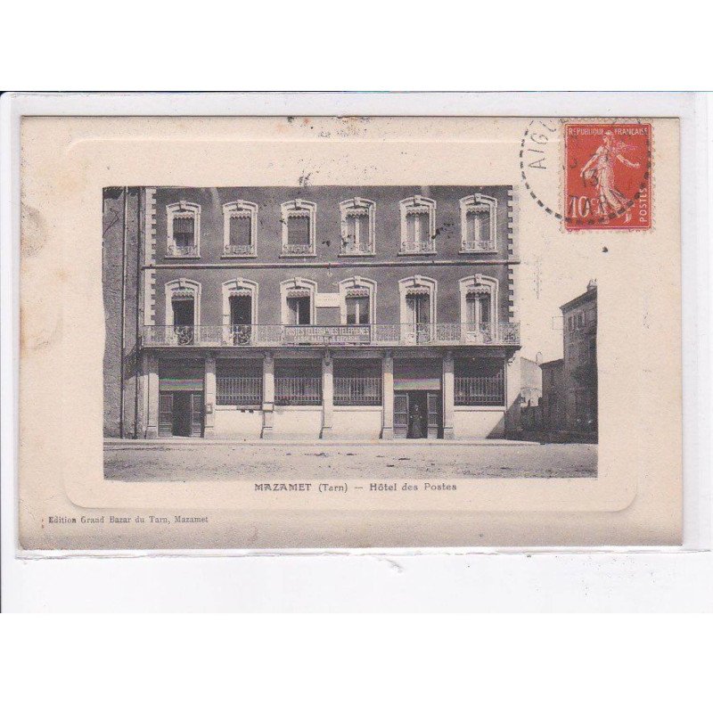 MAZAMET: hôtel des postes - très bon état