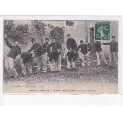 CASTRES: artillerie, le saut de mouton, premier exercice des bleus - très bon état