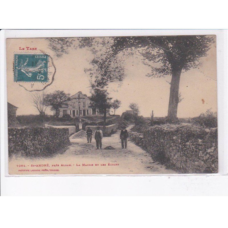 SAINT-ANDRE: la mairie et les écoles - état