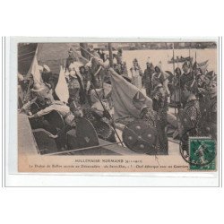 ROUEN - Millénaire Normand (911 - 1911) - Le Drakar de Rollon accoste au débarcadère (Cale StEloy) - très bon état