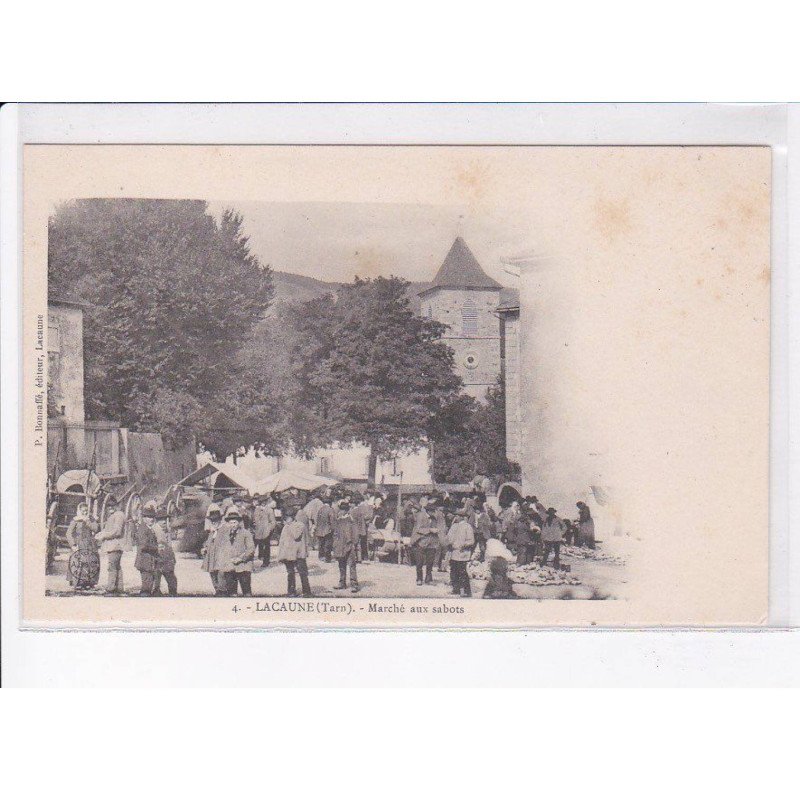 LACAUNE: marché aux sabots - très bon état