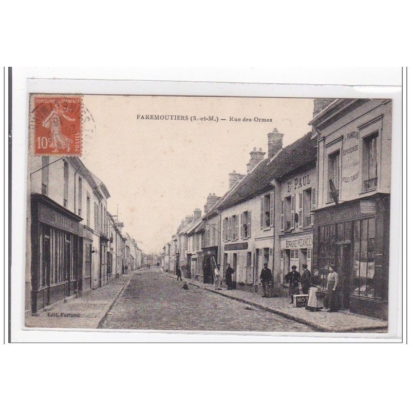 FAREMOUTIERS : rue des ormes - tres bon etat