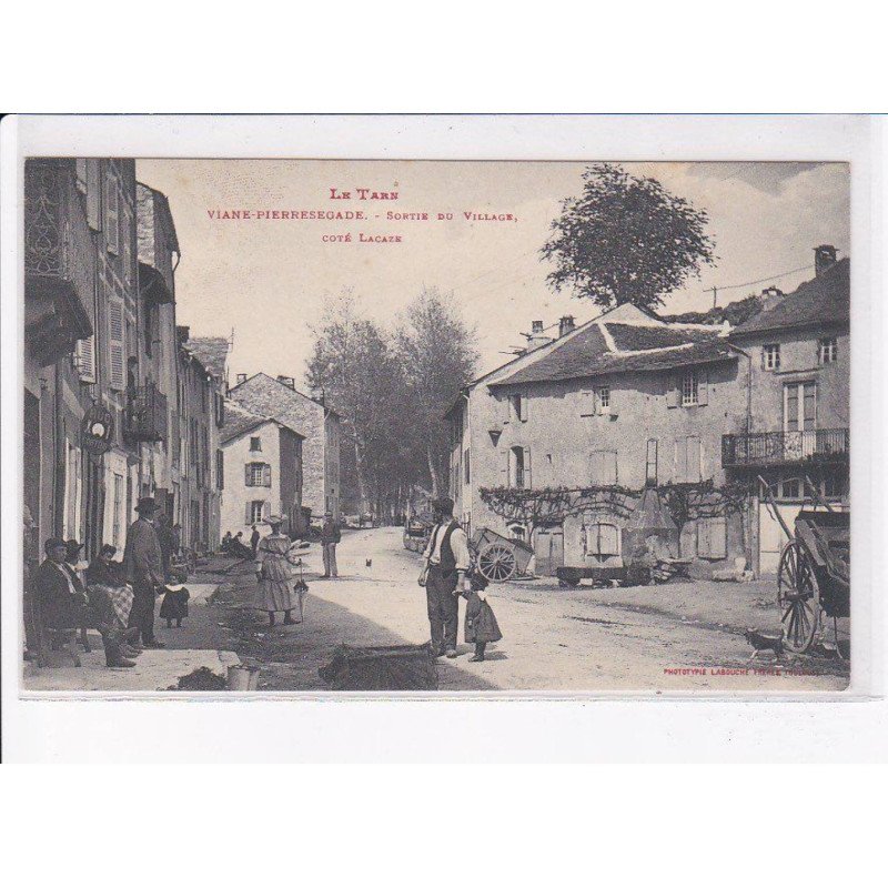 VIANE-PIERRESEGADE: sortie du village, côté lacaze - très bon état