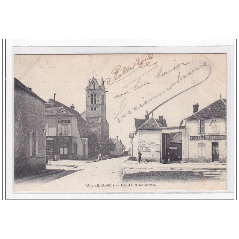 URY : route d'acheres - etat