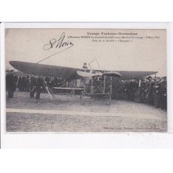 MONTAUBAN: voyage toulouse-montauban, aviateur morin au moment de partir pour effectuer le voyage 1911 - très bon état