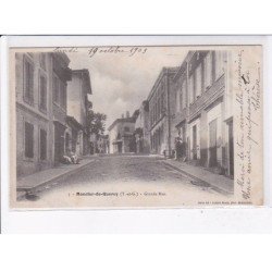 MONTCLAR-de-QUERCY: grande rue - très bon état