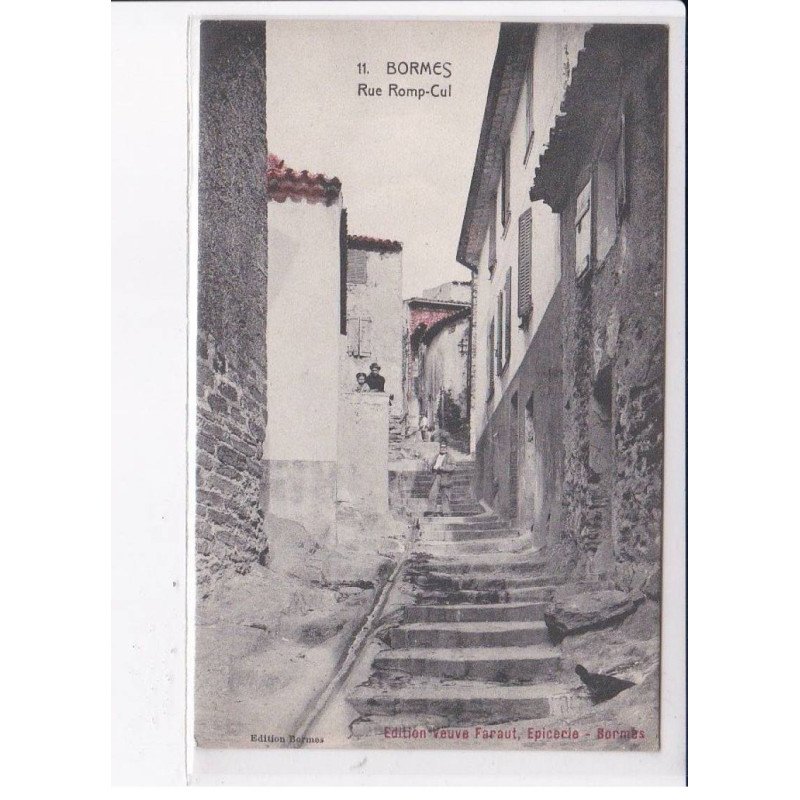 BORMES: rue romp-cul - très bon état