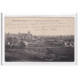 SAINT-LOUP-de-NAUD : vue panoramique prise de la ligne de paris-belfort - tres bon etat