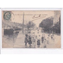 LE CREUX SAINT-GEORGES: le quai - très bon état