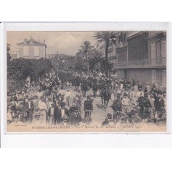 HYERES: arrivée du 22 colonial 1903 - très bon état