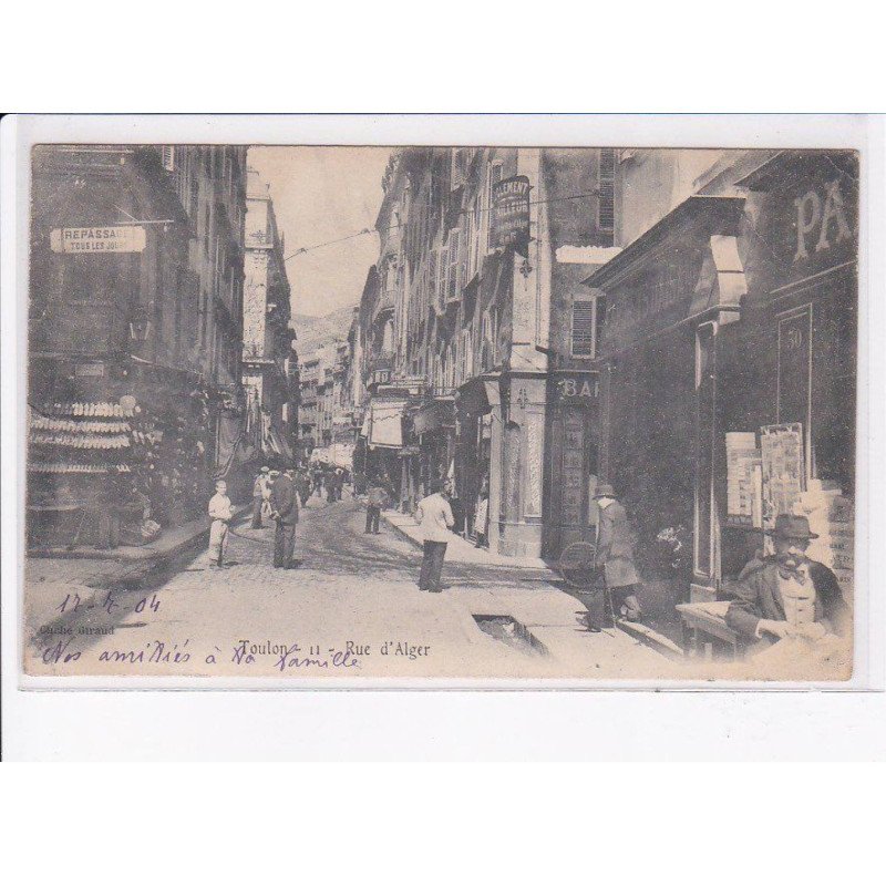 TOULON: rue d'alger - très bon état