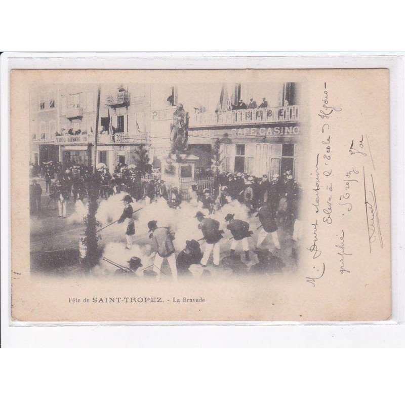 SAINT-TROPEZ: fête, la bravade - très bon état