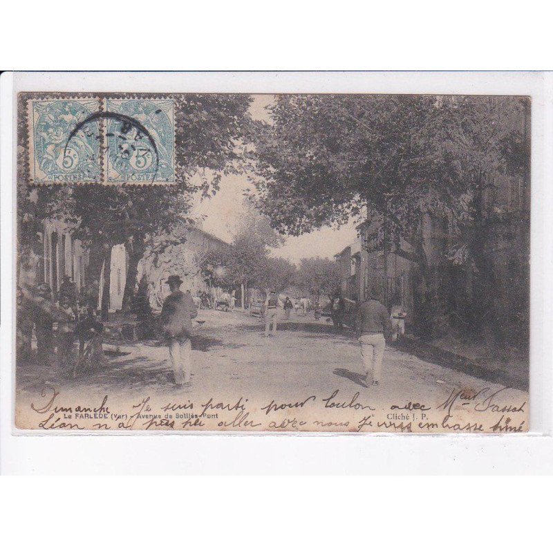 LA FARLEDE: avenue de solles-pont - très bon état
