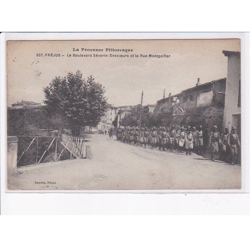 FREJUS: le boulevard séverin-descoeurs et la rue montgolfier - très bon état