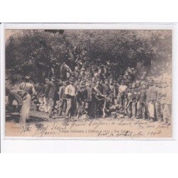 CHIBRON: troupes coloniales, une cuisine