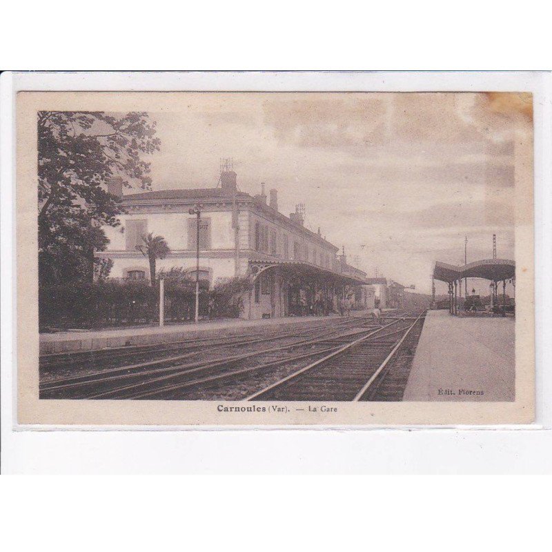 CARNOULES: la gare - état