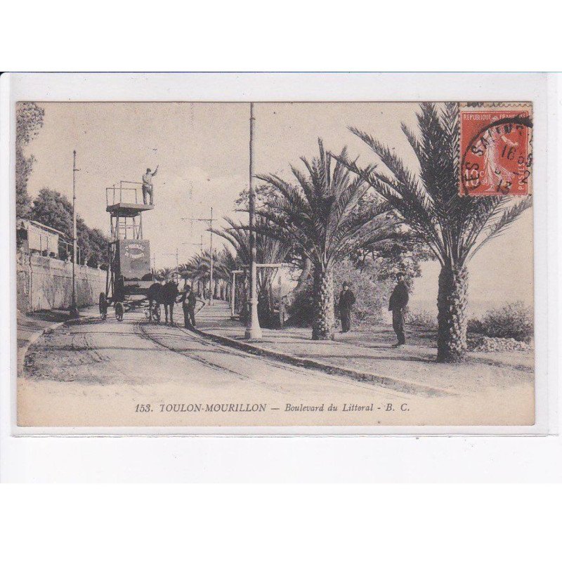 TOULON-MOURILLON: boulevard du litteral - très bon état