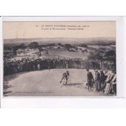 LE MONT-VENTOUX: courses de motocyclettes, tournant difficile - très bon état