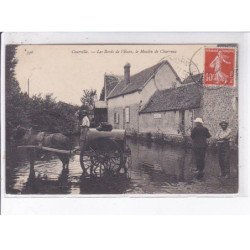 COURVILLE: les bords de l'eure, le moulin de charreau - très bon état