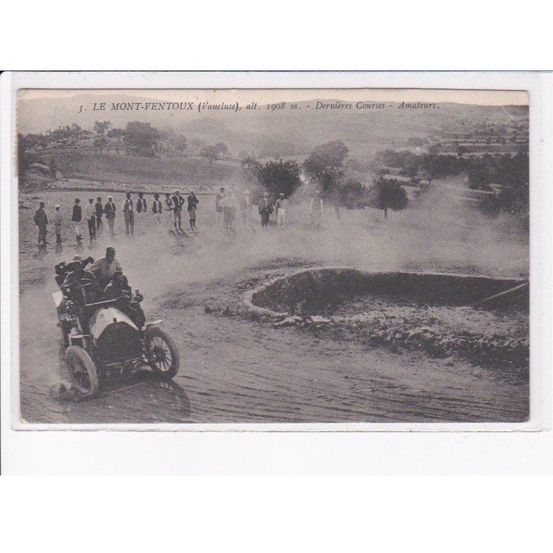 LE MONT-VENTOUX: dernières courses, amateurs, automobile de course - très bon état