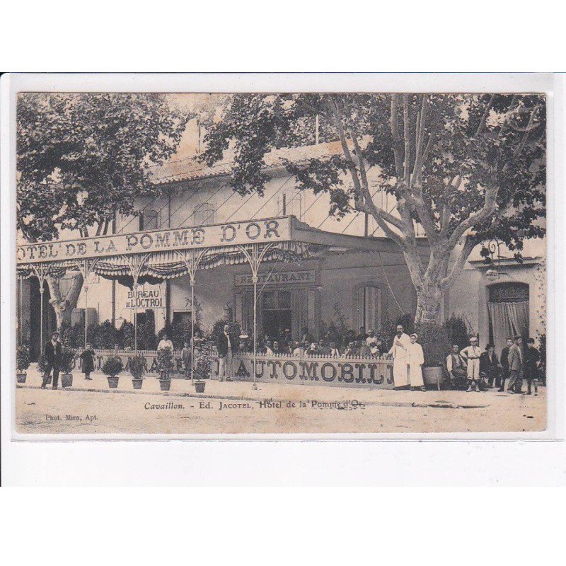 CAVAILLON: hôtel de la pomme d'or - état