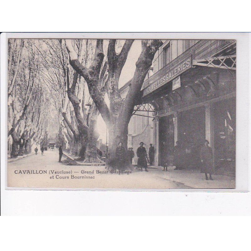 CAVAILLON: grand bazar gaspillage et cours bournissac - état