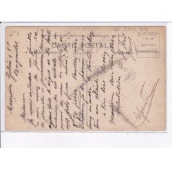 AVIGNON: fournitures générale pour hôtels et cafés, françois font, intérieur du magasin, jeu de dames - très bon état