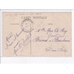 SAINT-GEORGES-de-MONTAIGU: la rue principale, chemin de fer - très bon état